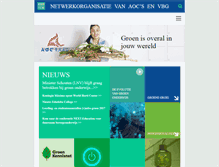 Tablet Screenshot of aocraad.nl
